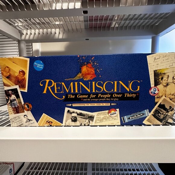 REMINISCING - THE GAME FOR PEOPLE OVER THIRTY, NOSTALGIA 1939-1989 - Picture 2 of 9